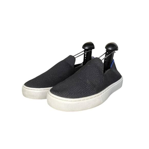 Womens Rothy's The Sneaker Slip On Casual Shoes Size 7.5 Blue White - Picture 2 of 6